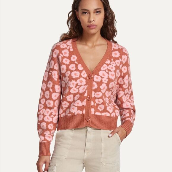 NWT-UGG- Shaina Cardigan-amber rose- size Medium - Picture 2 of 12